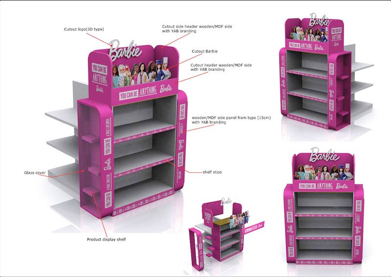 Barbie Retail EndCap